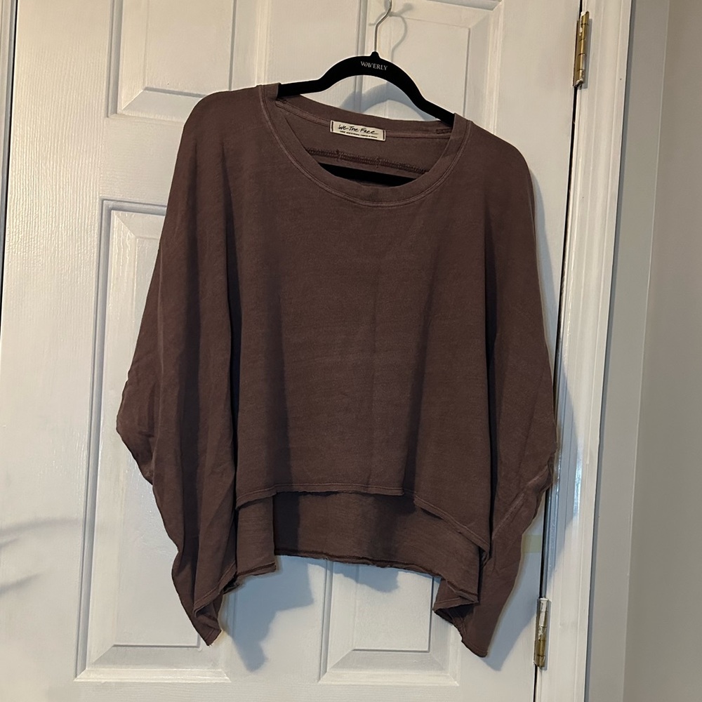 Free People Shirt Purple